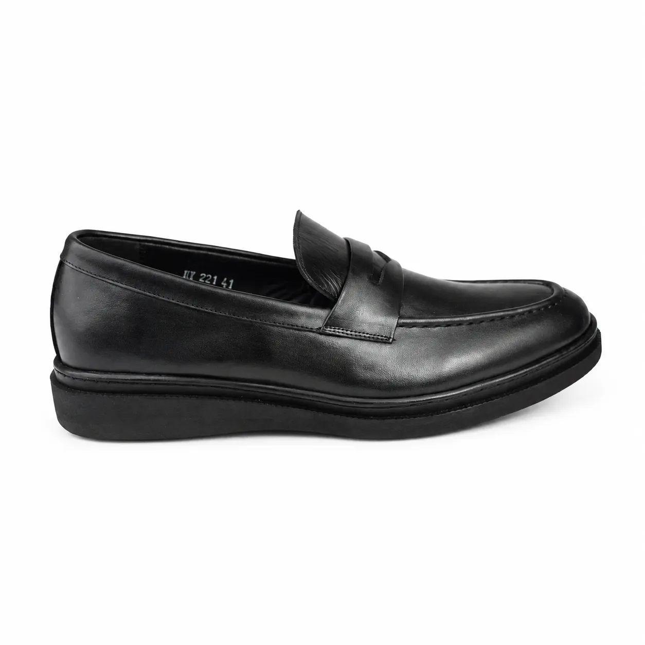 CHAUSSURE HOMME CONFORT+ 030 noir cuir  miniature